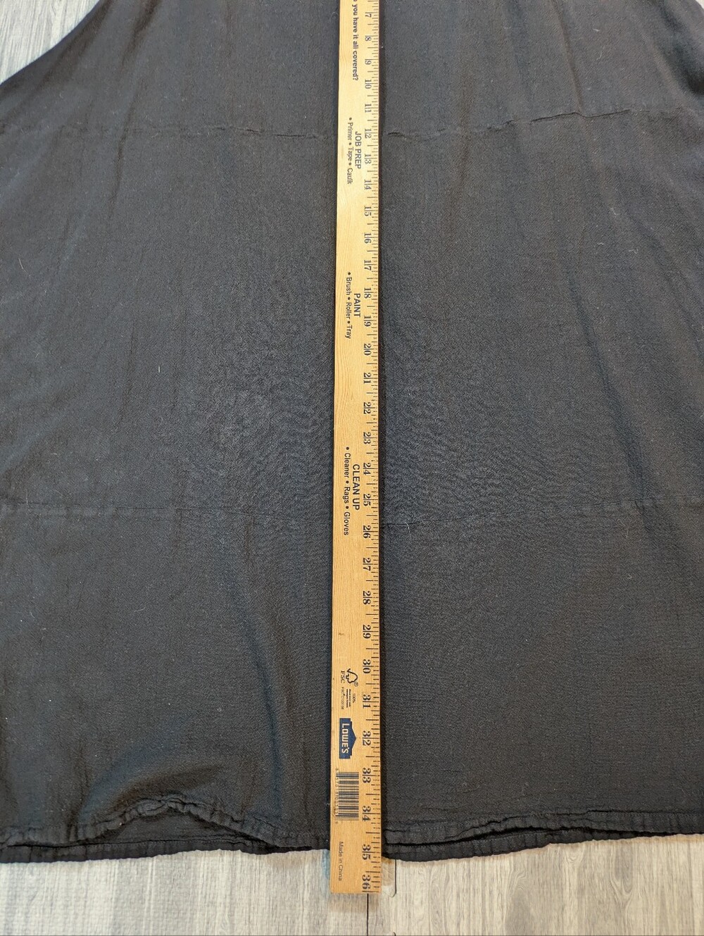 Oh My Gauze NWT Skirt Black Cotton Flowy Comfy Costal Cotton Boho Sz L (12-14) - Picture 5 of 9